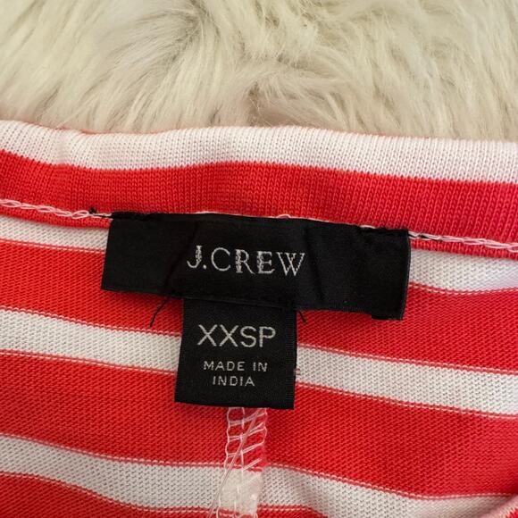 J. Crew High Low Sleeveless Striped Maxi Dress XXSP NWT - Picture 5 of 11